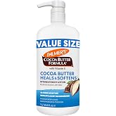 Palmer's Cocoa Butter Body Lotion Formula, Daily Skin Therapy (33.8 Fl Oz) | With Vitamin E to provide 48 hour deep hydration for rough, dry and eczema prone skin. Convenient pump for whole family use.