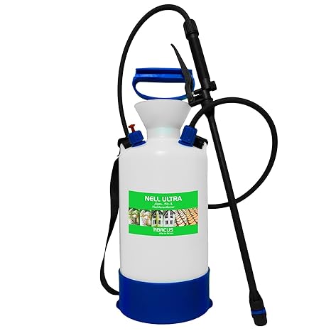 DRUCKSPRÜHER 6 Liter mit VITON-Dichtung (5130) - säurebeständig Unkrautspritze Sprühgerät lösemittelbeständig säurefest Sprüh