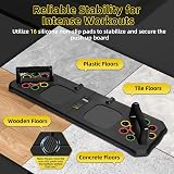 Suewidfay Push Up Board 24 in 1 with Automatic Count Black-1 view 5
