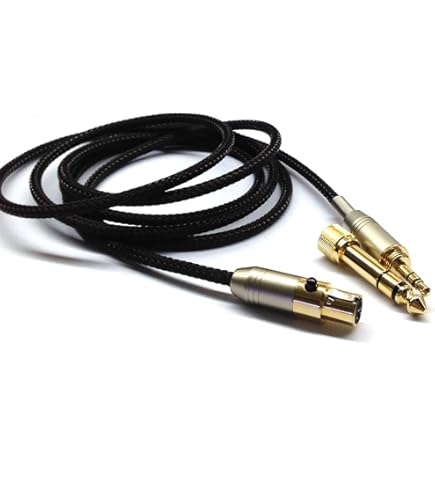 Geekria Silver-Plated Upgrade Audio Cable Compatible With Sony WH-1000XM6, Crusher ANC 2, Solo 4 Headphones 3.5mm Headphones Cord (1.5m) I.36190019