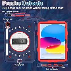 BMOUO iPad 10th Generation Case, iPad 10 Case 10.9
