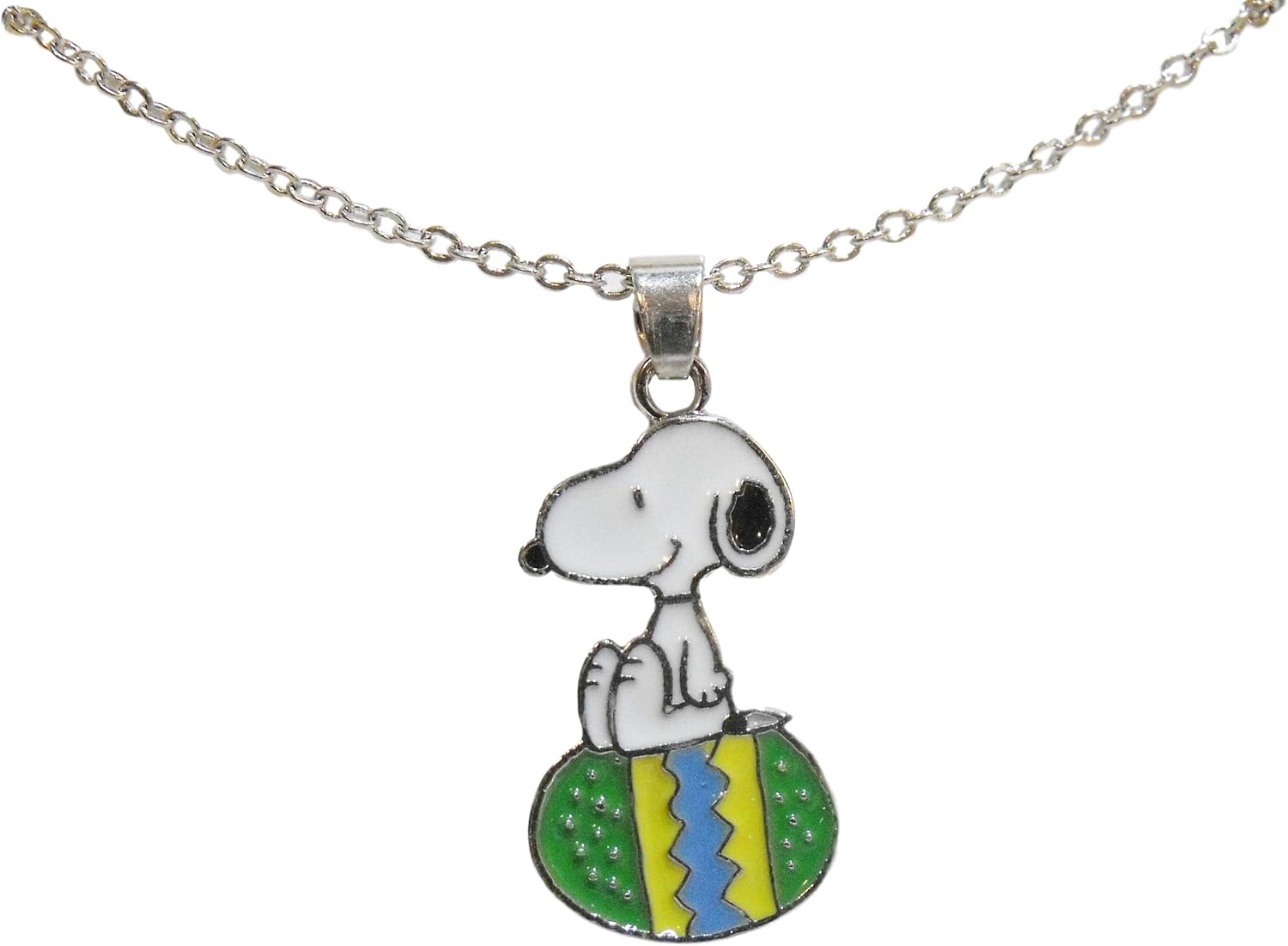Peanuts Snoopy Snoopy Anhänger Halskette Amazon.de Schmuck