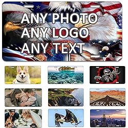 Custom License Plate for Front of Car, Personalized