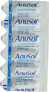 Anusol Suppositories 2 x 24 3 Way Action Brand New Pack view 6