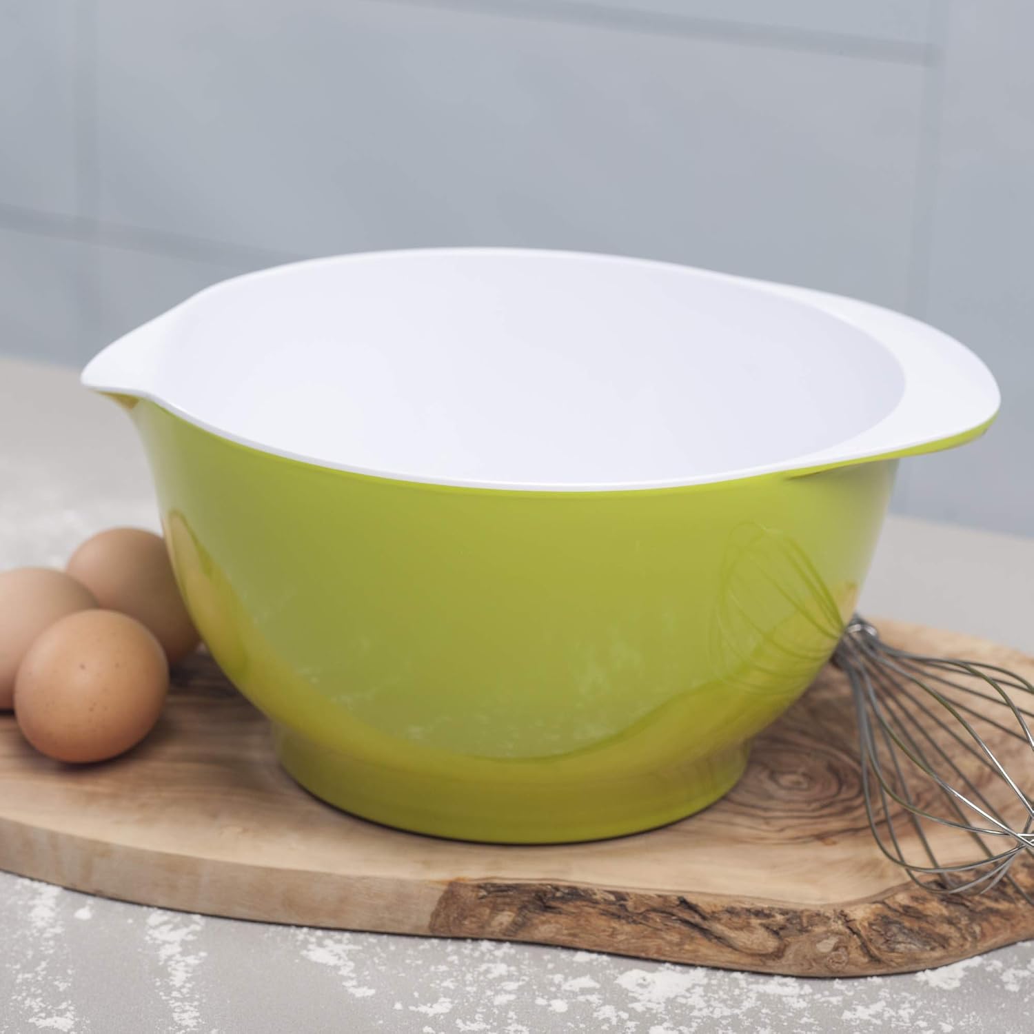Zeal Two Tone Mixing Bowl 20cm - Lime - Image 3