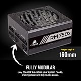 Corsair RM750x 750W 80 Plus Gold Fully Modular ATX Power Supply view 5