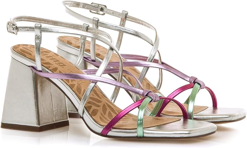 Sandálias de Salto Feminino Marla 59974 | 60409 | Prata