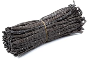 Slofoodgroup - Gourmet Madagascar Bourbon Vanilla Beans - Premium Grade A Vanilla Pods - 25 Count - For Cooking, Baking, and Vanilla Extract