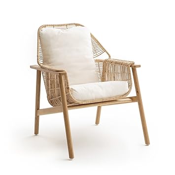 La Redoute Ampm Fauteuil En Osier Tressé Prasine 1 Posti Nature