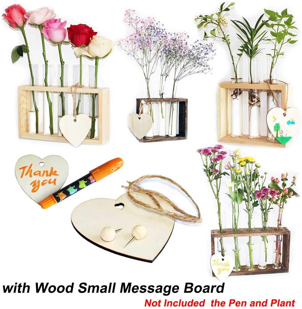 Urban Outfitters Room Decor Laffeya Hydroponic Container Wall Vase Wall Hanging Test Tube Planter Modern Flower