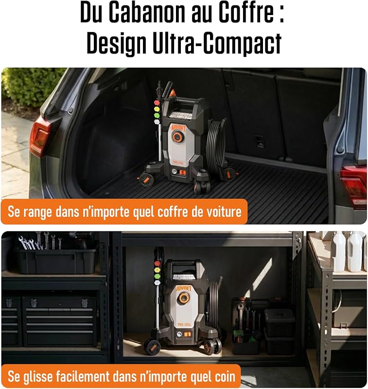 Nettoyeur Haute Pression 1800W, 170 Bars
