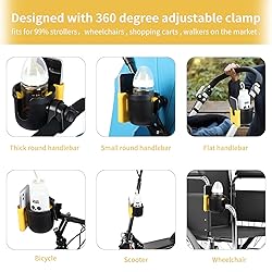 Accmor Stroller Cup Holder with Phone Holder, Bike