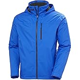 Helly-Hansen Crew Hooded Midlayer 2.0 Waterproof Jackets for Men with Insulated Windproof Sailing Fabric and Packable Hood