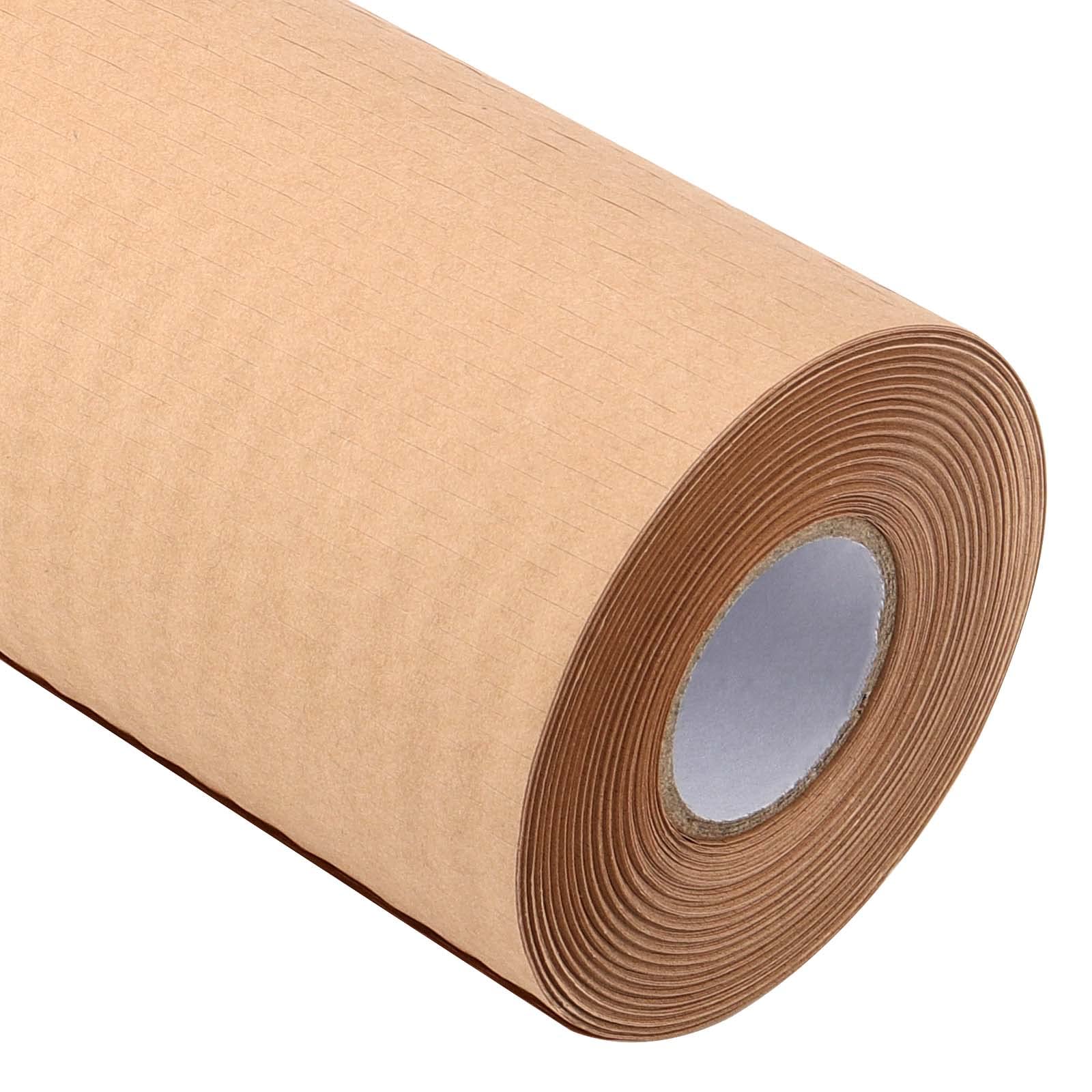 JEUIHAU 50m x 38cm Honeycomb Paper Packaging, Honeycomb Cushioning Wrap Roll Perforated Packing, Paper Bubble Wrap Roll for Breakables, Packing, Shipping, Moving House, Fragile, Gift