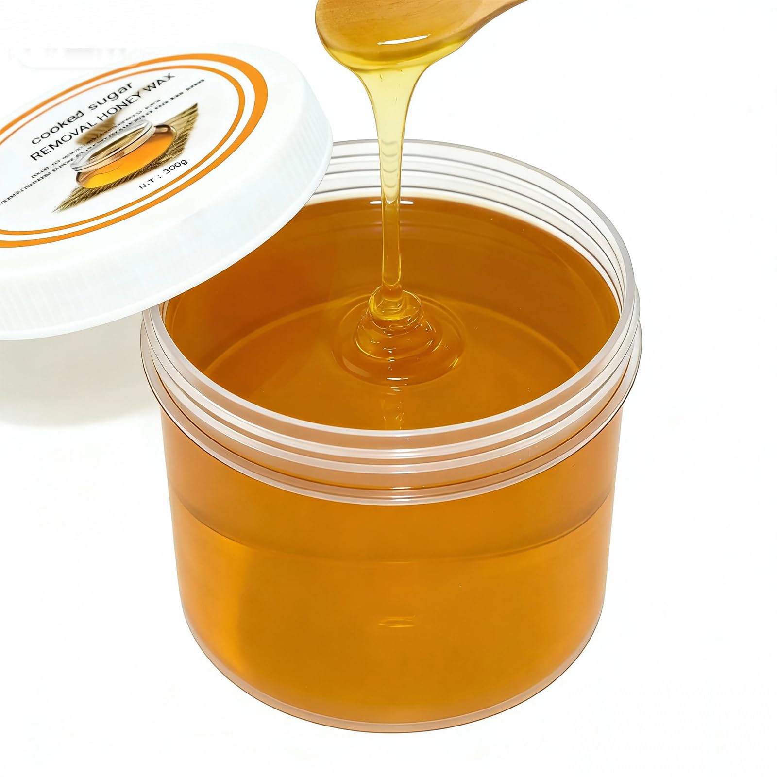 Photo 1 of 300g Sugar Wax Sugaring Paste: for Legs Back Arms Chest Underarms Eyebrow Body - Hair Removal for Women and Men at Home - Any Skin Types