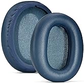 WH-CH720N Ear Pads Replacement - defean Ear Cushions Compatible with Compatible with Sony WH-CH720N Noise Canceling Wireless Headphones,Ear Pads with Softer Leather, Noise Isolation Foam (Blue)