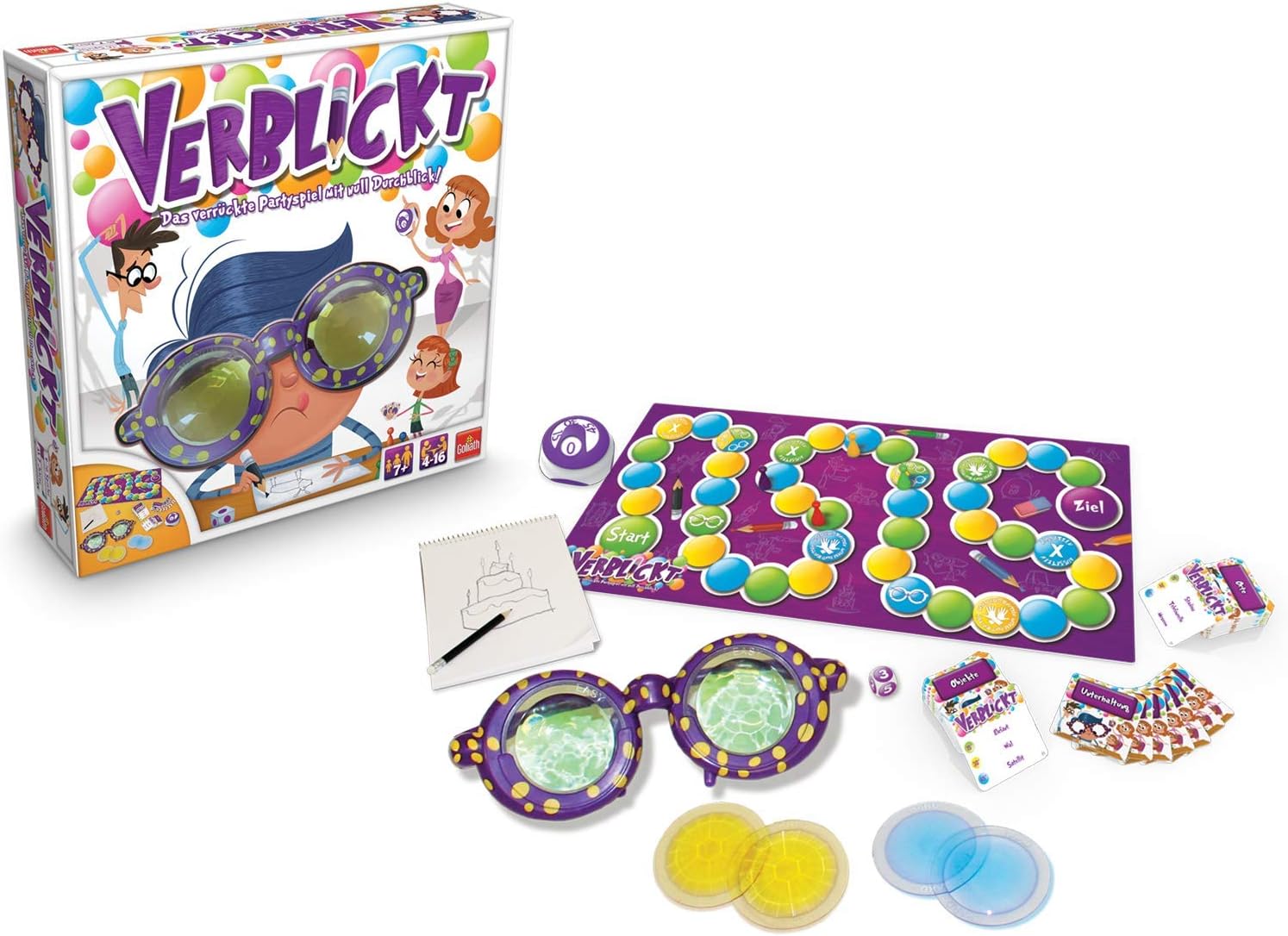 Goliath Verblickt, Party & Family Board Game for 4-16 Players, Ages 7+, Multicoloured, 26.7 x 26.7 x 6.3 cm - Image 5
