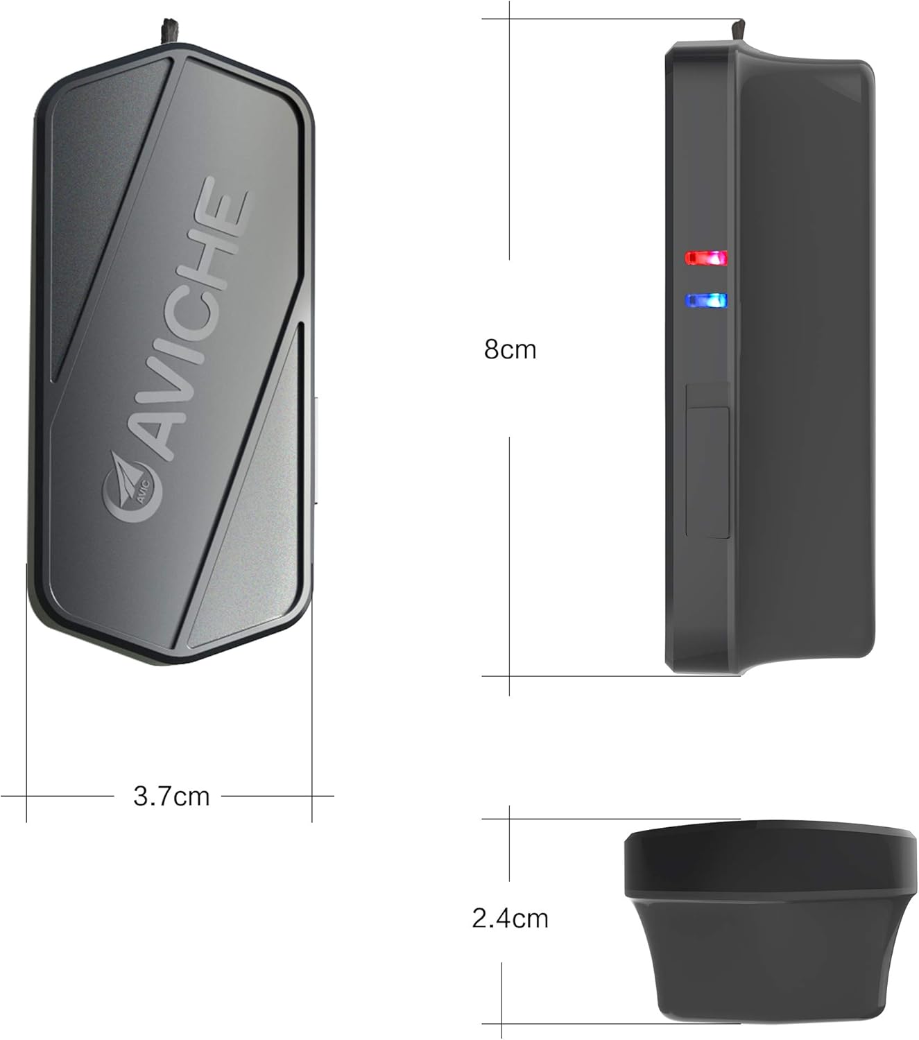 AVICHE M1 Necklace Wearable Mini Personal with USB Negative Ion Generator: Home & Kitchen