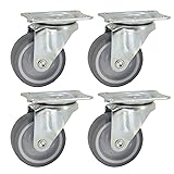 Dr.Luck 2 Inch Swivel Caster Wheels with