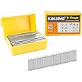 KIMSING 14 Gauge 1-Inch (25mm) Concrete Nails 800PCS/Box T Nails for Truss Building, Construction Framing and Concrete Nailing