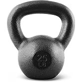 CAP Cast Iron Kettlebell Singles &amp; Sets, Wide Handle, Flat Base