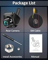 Vtopek Reversing Camera AHD 1080P/720P/CVBS/PAL 360° Rotation IP69K Car Camera view 9