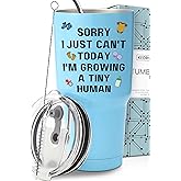 Funny Pregnancy Tumbler 30oz, Pregnancy Gifts For First Time Moms, Best Gifts For Expecting Mom, New Pregnant Mom Gifts For Pregnant Women Mom To Be Gifts For 1st Time Mom, Gifts For Expecting Mothers