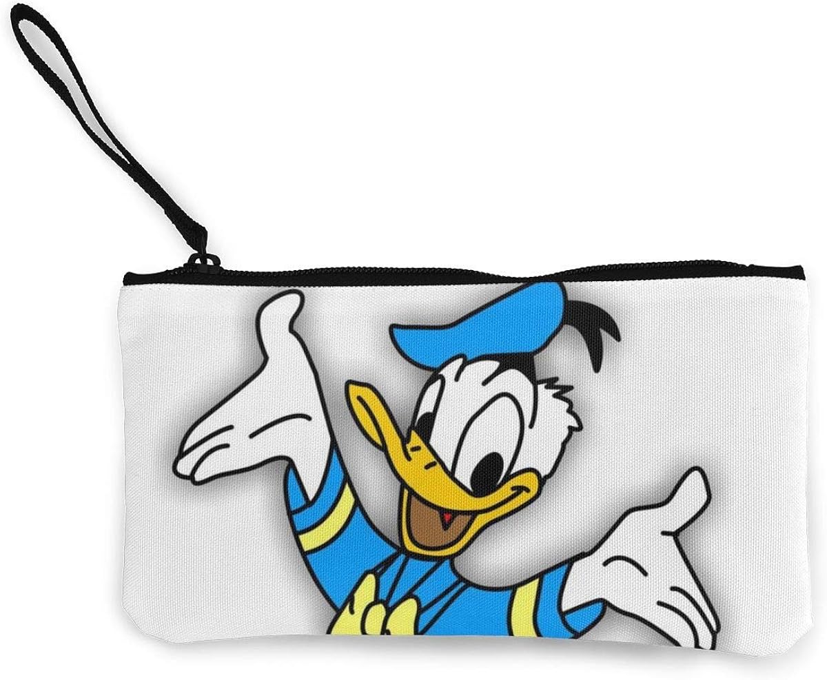 Amazon ドナルドダックが両手の壁紙を広げる1 小銭入れ コインケース カードケース 小物入れ 多機能 ズック財布 薄型 大容量 便利収納 男女兼用 12x22cm 良の百货店 財布