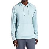 Gaiam mens Zen Flex Pullover Hoodie, Standard Fit, Stretch Midweight Terry Material