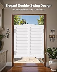 VEVOR Double Saloon Swinging Doors, 32" W x 36" H