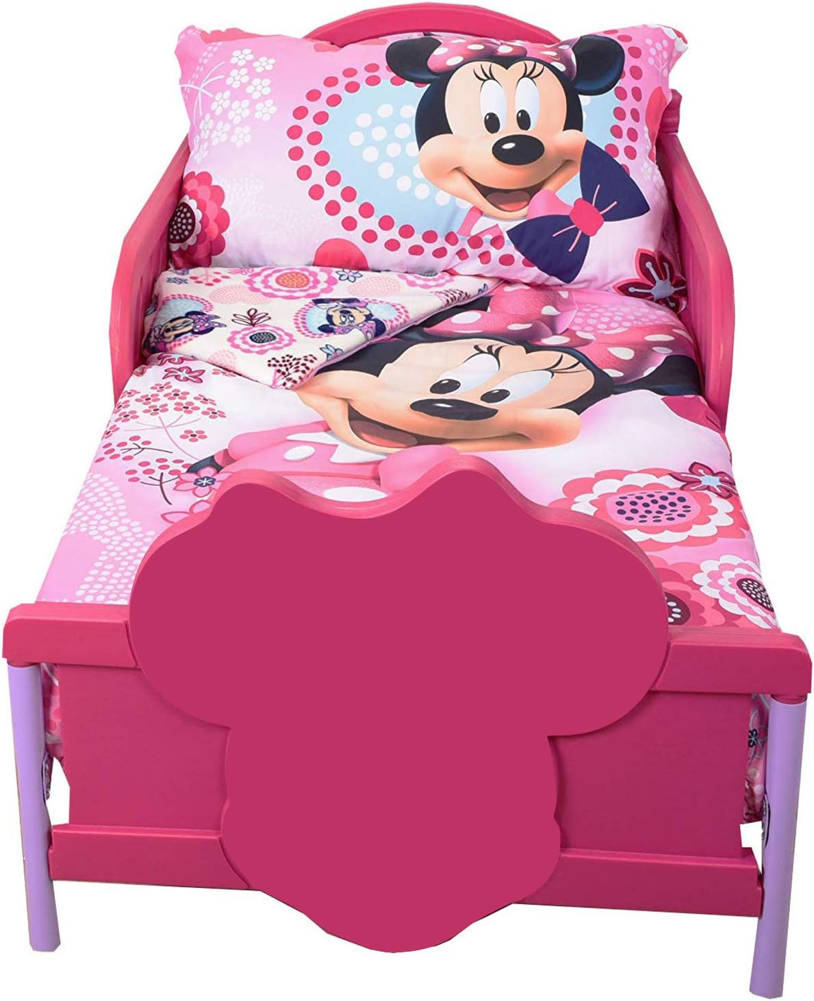 Amazon Com Minnie Mouse Microfiber Sheet Set Toddler 3 Pcs