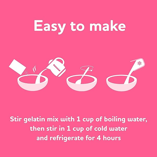 JELL-O RASPBERRY GELATIN MIX (6 OZ BOXES