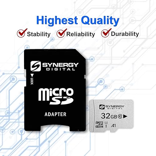 Synergy 32GB microSDHC Memory Card for Polaroid Snap Touch Instant Digital  Camera