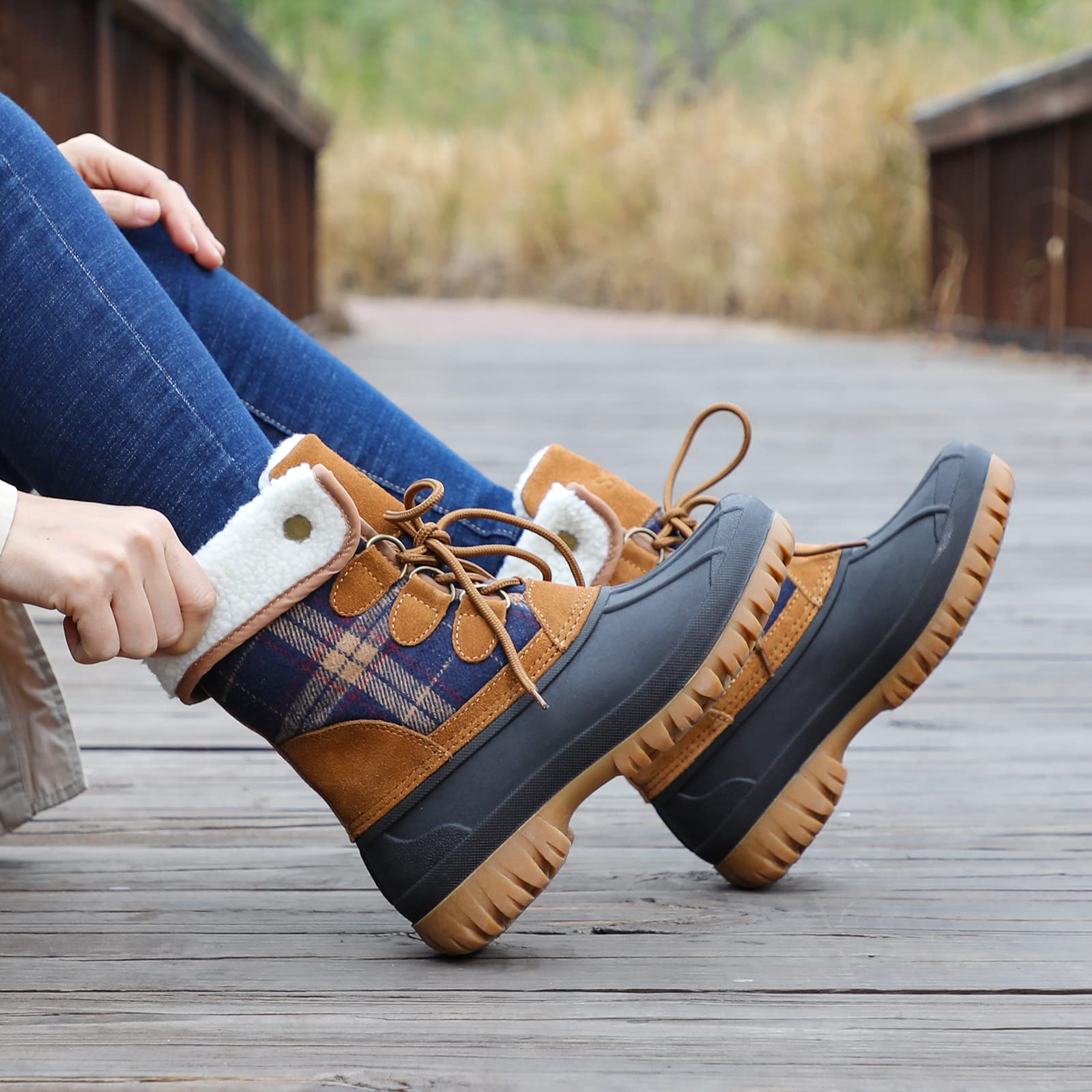 Womens Winter Snow Boots Waterpoof