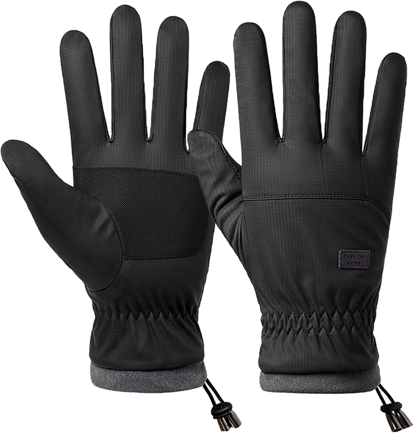 F Fityle Waterproof Winter Thermal Gloves, Windproof Warm Gloves for