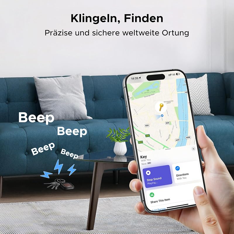 FineTrack Pro Solar Finder, Tracker mit Solaraufladung (nur iOS) — Foto 3 von 8