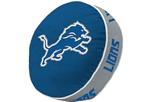 LOGO BRANDS logobrands Detroit Lions Team Puff Pillow