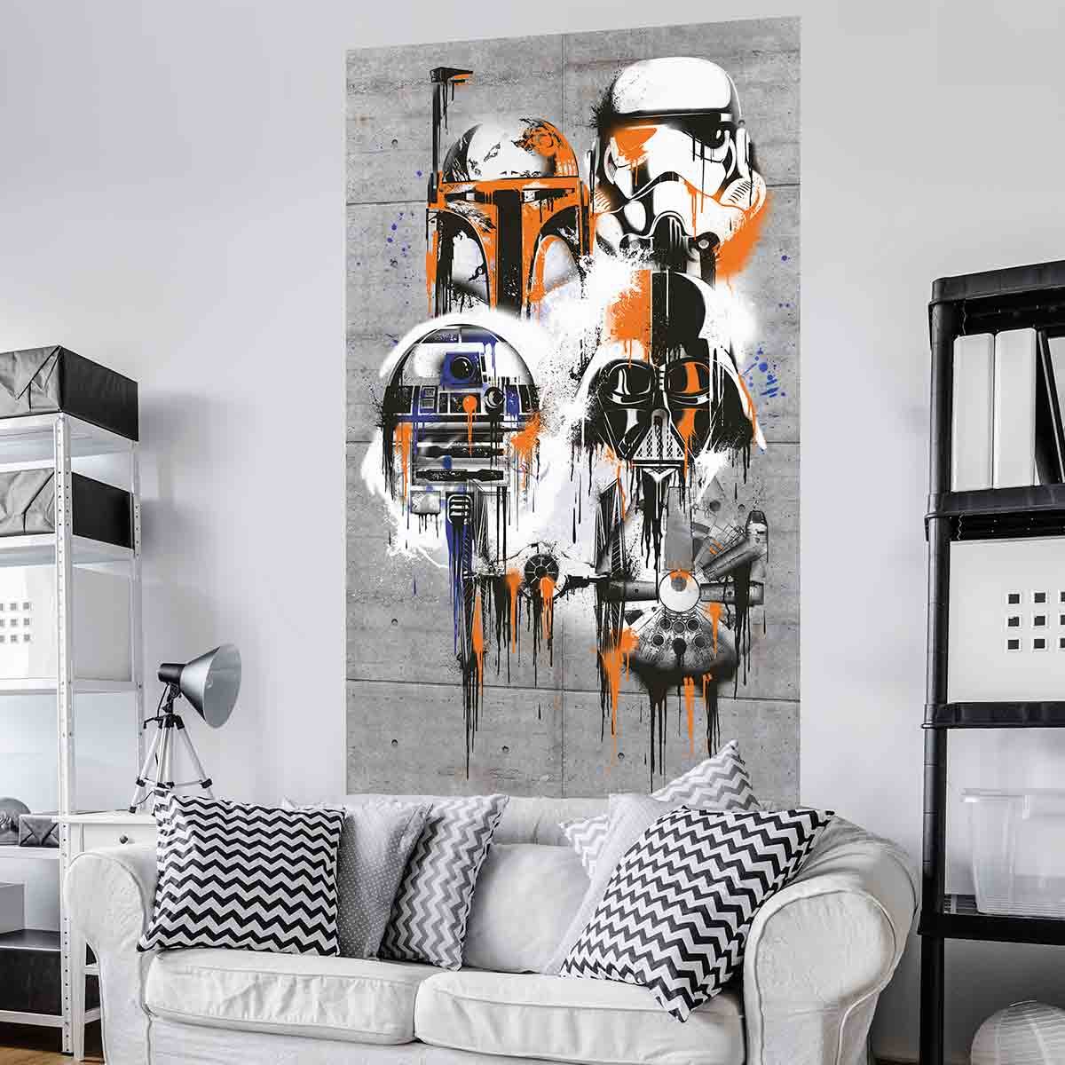 Komar VD-022 "Celebrate The Galaxy" Star Wars Wallpaper - Multi-Colour