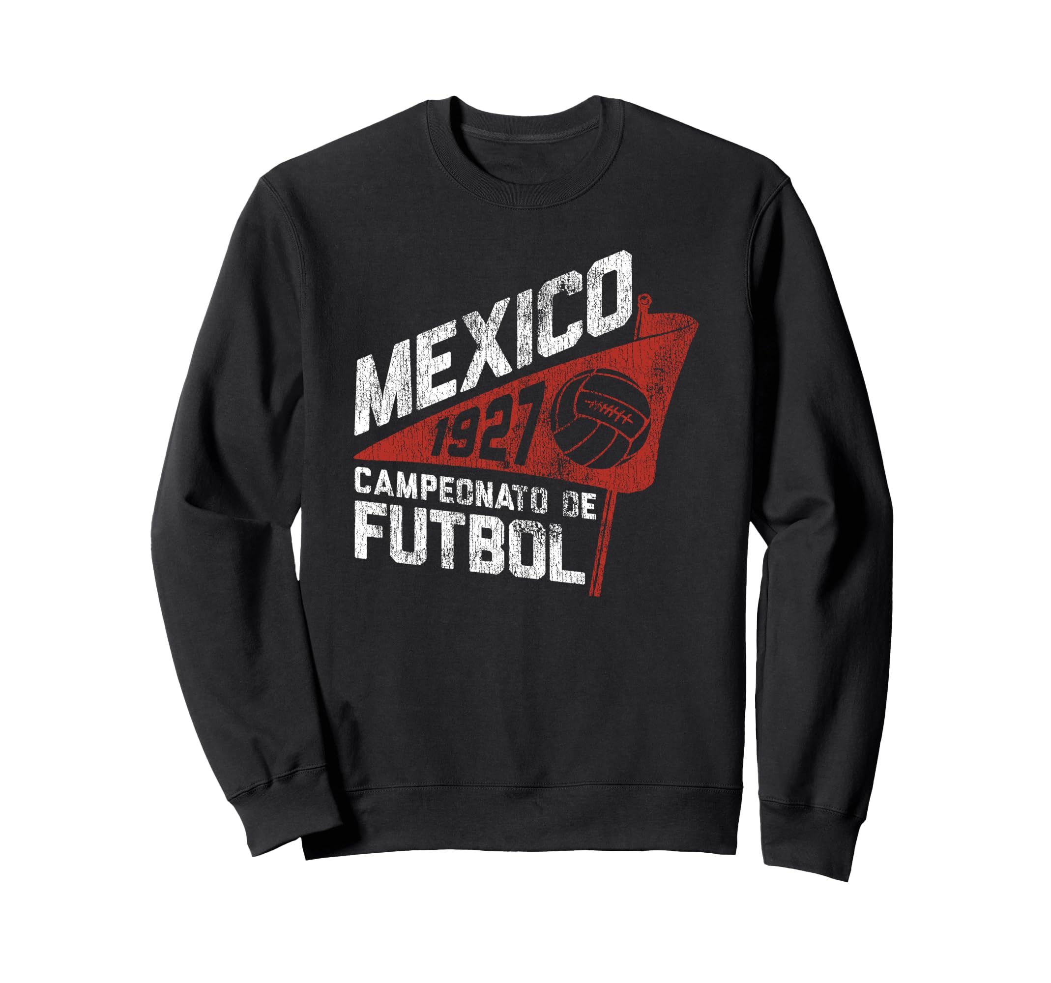 1927 Mexican Campeonato De Futbol Pennant Sweatshirt