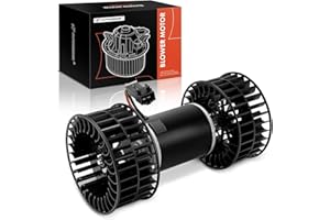 A-Premium HVAC A/C Heater Blower Motor with Fan Cage Compatible with Volvo Vehicles - 2001-2009 VHD, 1998-1999 2004 VN, 2000-2009 VNL, 2000-2009 VNM, 2006-2009 VT