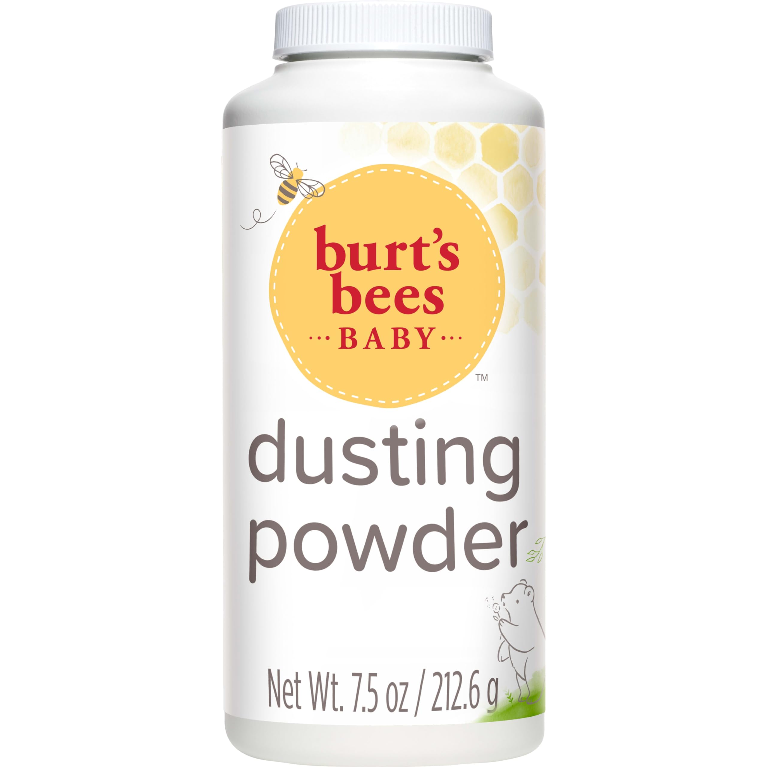 Burt's Bees Baby Dusting Powder, 100% Natural Origin, Talc-Free, Pediatrician Tested, 7.5 Ounces & Baby 100% Natural Multipurpose Healing Ointment, Face & Body Baby Ointment – 7.5 Ounce Tub