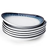 Sweese Salad Plates, 7.8 Inch Porcelain Dessert