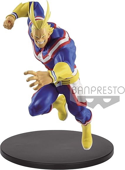 Amazon Com Banpresto Figurine My Hero Academia All Might Vol 5 20cm 3296580856459 Toys Games