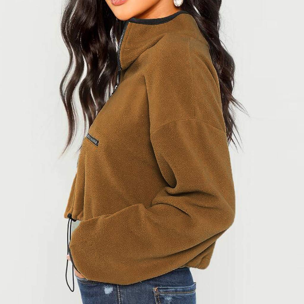 sherpa cropped pullover