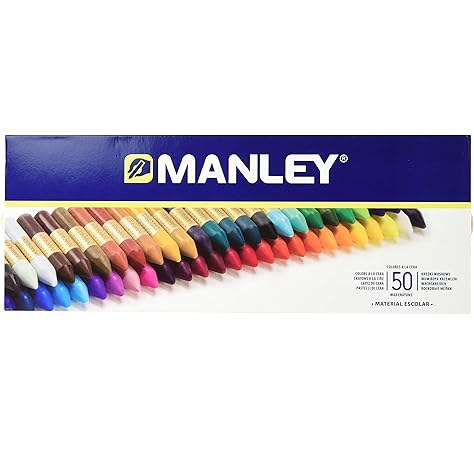 Manley MNQ000424 - Ceras, 24 unidades: Amazon.es: Oficina y papelería