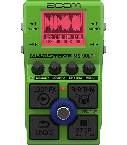 Amazon.com: Zoom MS-70CDR+ MultiStomp Pedal de efectos de guitarra