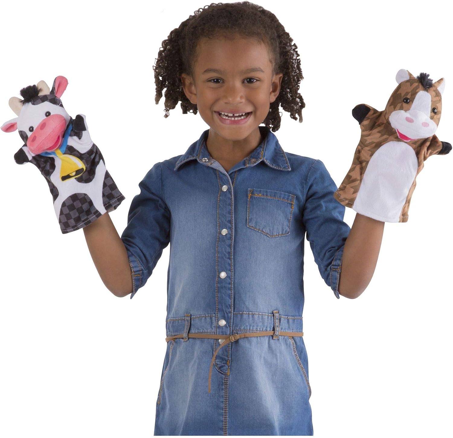 melissa and doug farm friends hand puppets