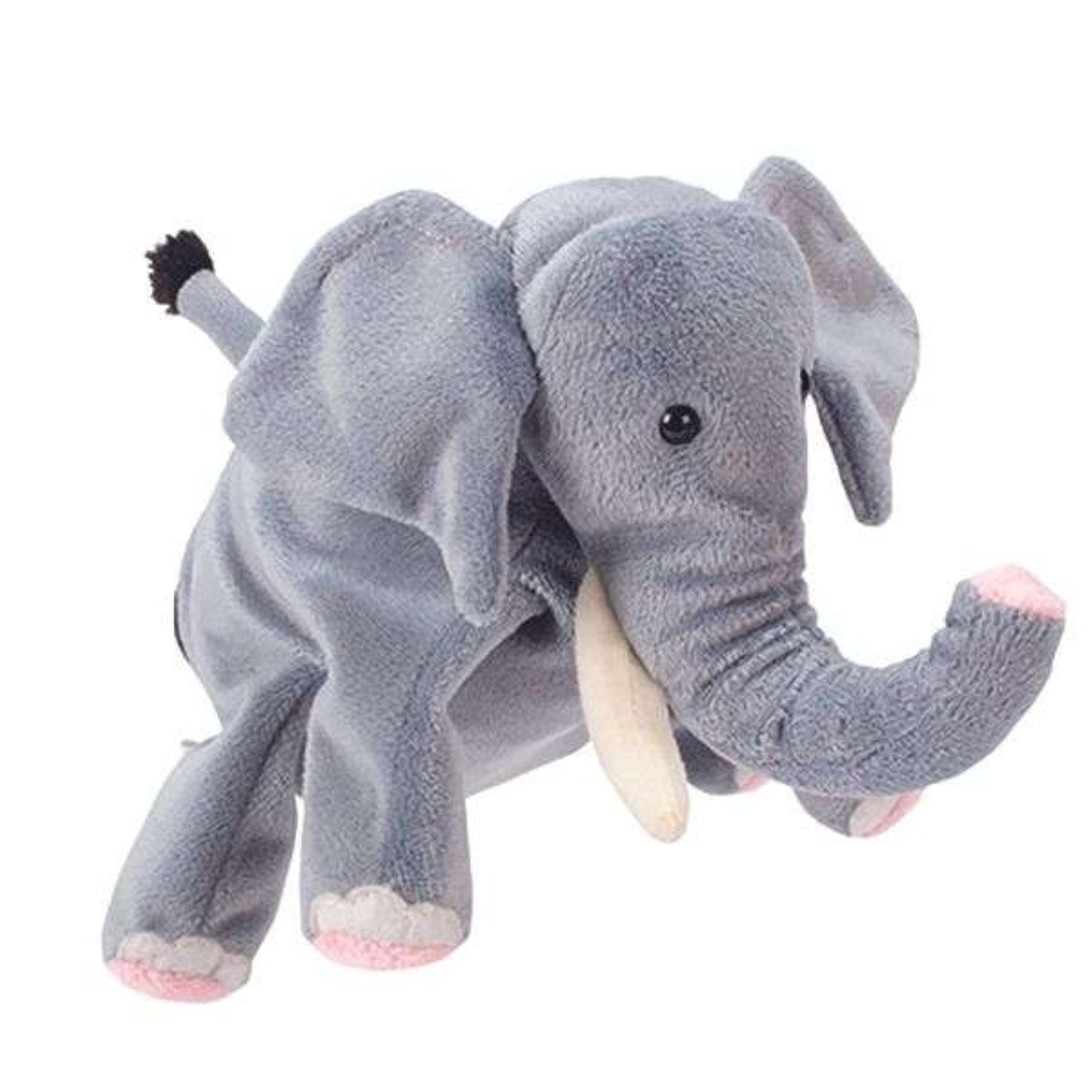 Beleduc Arts & Crafts 40128 Dummy Elefant plushie, Multicoloured, 29 x 7 x 21.5 cm