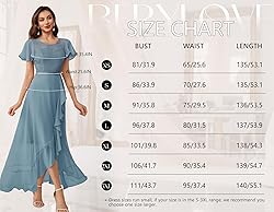 BeryLove Prom Dresses for Women Wedding Guest Ruffe