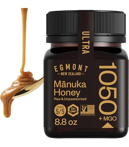 Amazon.com : Egmont Honey Manuka UMF 25+ 250g 8.8oz(250g) NON-GMO